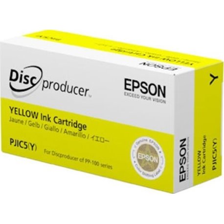 TINTA EPSON C13S020451 AMARILLO DISC PRODUCER PP-100 (1 000 DISCOS)