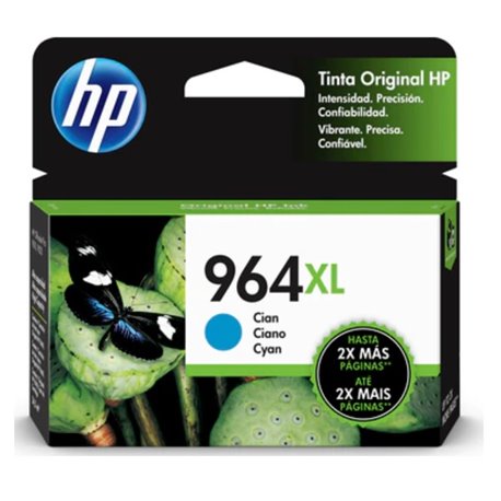 TINTA HP 964XL 3JA54AL CIAN OFFICEJET (1 600 PAG) OfficeJet Pro 9010 9016 9018 9020