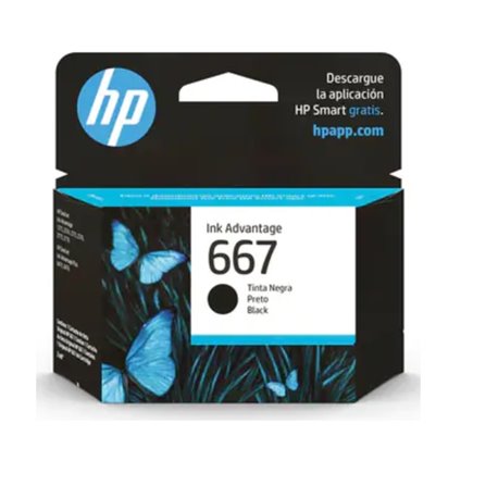 TINTA HP 667 3YM79AL NEGRO DESKJET INK ADVANTAGE 2374 (120 PAG)