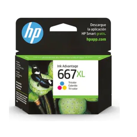 TINTA HP 667 XL 3YM80AL TRICOLOR DESKJET INK ADVANTAGE 2374 (330 PAG)