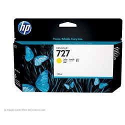TINTA HP LF 727 B3P21A AMARILLO DesignJet T1500 /T2500/T920 130ML