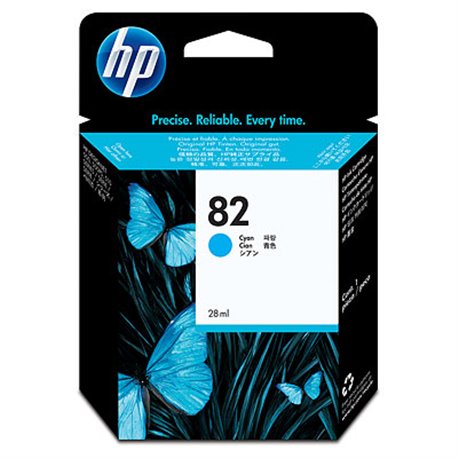 TINTA HP LF 82  C4911A CYAN DESIGNJET 500/510/800 69 ML