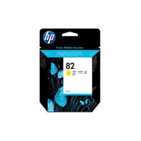 TINTA HP LF 82 C4913 AMARILLO DESIGNJET 500/510/800 69 ML