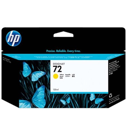 TINTA HP LF 72 C9373A  AMARILLO DJ T1100/T610  130 ML