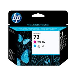 TINTA HP LF 72 C9383A CYAN-MAGENTA CABEZAL DJ T1100/T610  130 ML