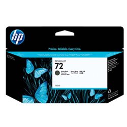 TINTA HP LF 72 C9403A NEGRO MATTE DJ T1100/T610 130 ML