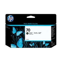 TINTA HP LF 70 C9448A NEGRO MATE DESIGNJET Z2100/Z3100 130ML