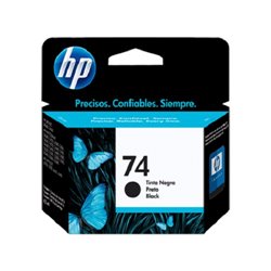 TINTA HP 74 CB335WL NEGRO J5750/5780/6540/6580 (200 PAG)
