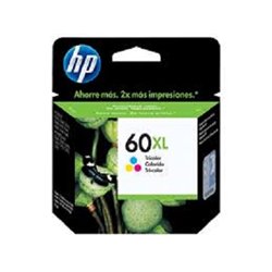 TINTA HP 60 XL CC644WL TRICOLOR F4480/F7280/F4250/F4240 ALTO RENDIMIENTO (440 PAG)