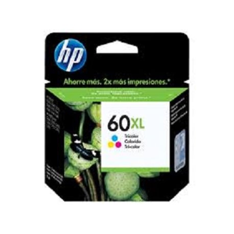 TINTA HP 60 XL CC644WL TRICOLOR F4480/F7280/F4250/F4240 ALTO RENDIMIENTO (440 PAG)