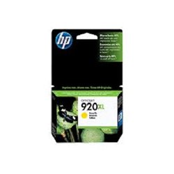TINTA HP 920 XL CD974AL AMARILLO OFFICEJET 6000/6500 ALTO RENDIMIENTO (700 PAG)
