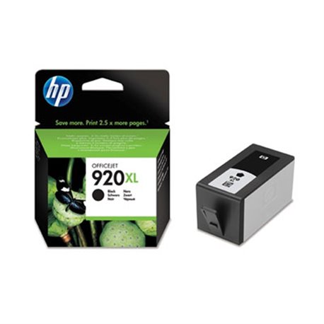 TINTA HP 920 XL CD975AL NEGRO OFFICEJET 6000/6500 ALTO RENDIMIENTO (1 200 PAG)