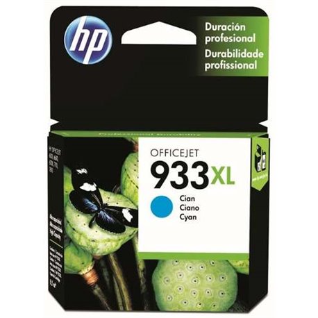 TINTA HP 933XL CN054AL CYAN OFFICEJET 7610/7110/7612e (825 PAG)