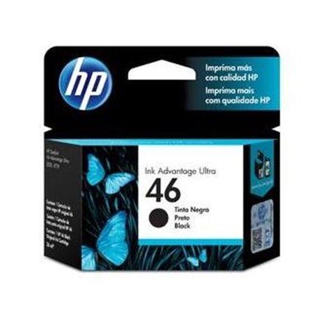 TINTA HP 46 CZ637AL NEGRO DESKJET 2529/4729/2029  (1 500 PAG)