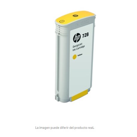 TINTA HP LF 728 F9J65A AMARILLO LF DESIGNJET T730/T830 130ML