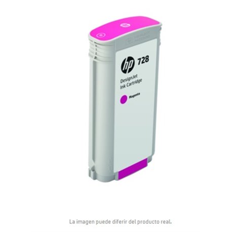TINTA HP LF 728 F9J66A MAGENTA DESIGNJET T730/T830 130ML