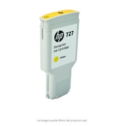 TINTA HP LF 727 F9J78A AMARILLO LF DESIGNJET T1530/T2530/T930/T1500/T2500/T920 300ML
