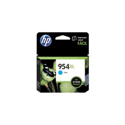 TINTA HP 954XL L0S62AL CYAN OFFICEJET PRO 8710/8720/8730 ALTO RENDIMIENTO (1 600 PAG)
