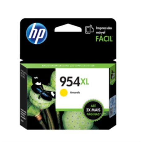 TINTA HP 954XL L0S68AL AMARILLO OFFICEJET PRO 8710/8720/8730 ALTO RENDIMIENTO (1 600 PAG)