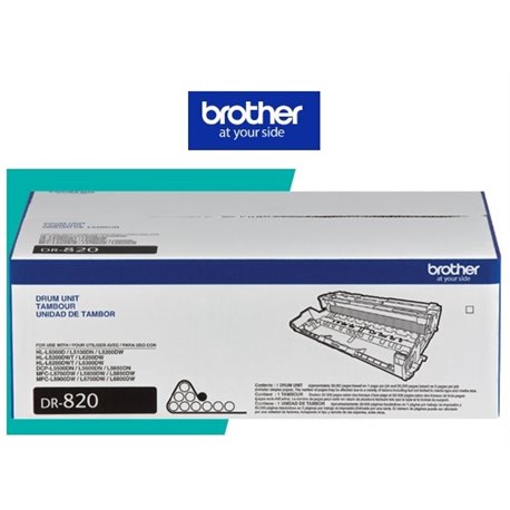 TAMBOR BROTHER DR820 NEGRO (30 000 PAG)