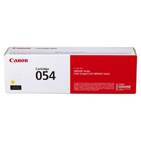TONER CANON 054 3021C001AA AMARILLO IMAGECLASS LBP622Cdw / MF644Cdw( 1500 PAG)