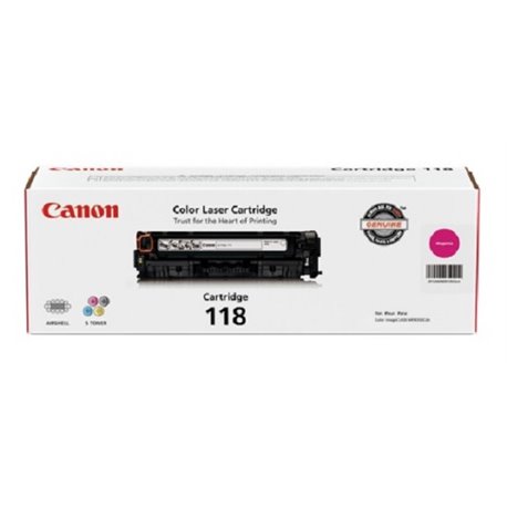 TONER CANON 118 2660B001AA MAGENTA IMAGE CLASS MF8380CDW (2 900 PAG)