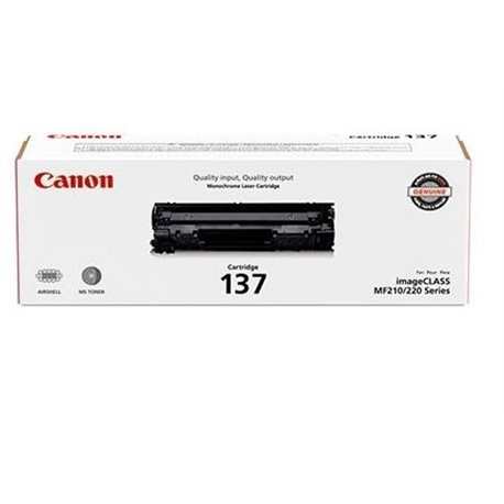 TONER CANON 137 9435B001AA IMAGECLASS MF210/220 NEGRO (2 400 PAG)