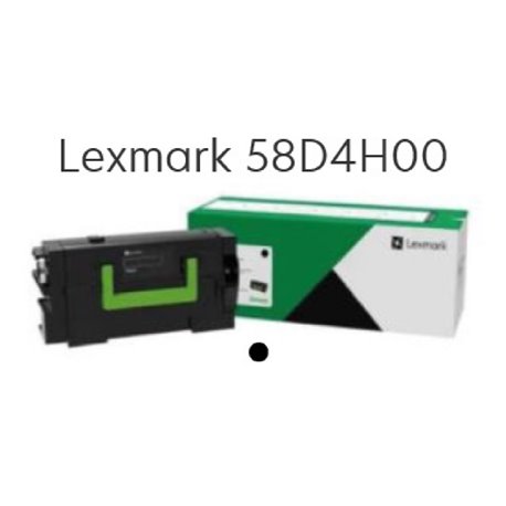 TONER LEXMARK 58d4H00 NEGRO ALTO RENDIMIENTO MX826ade / MX822ade ( 15,000 pag )