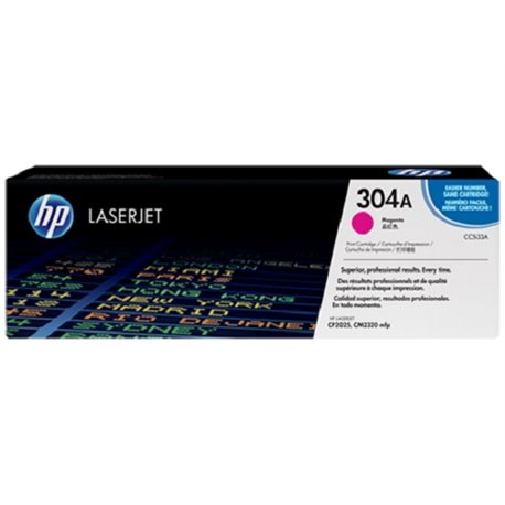 TONER HP 304A CC533A MAGENTA LASERJET CP2025/CM2320 MFP (2 800 PAG)