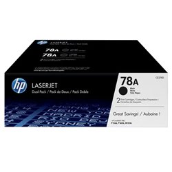 TONER HP 78A CE278AD NEGRO LASERJET M1536dnf/P1606dn DUAL PACK (2 DE 2 100 PAG)