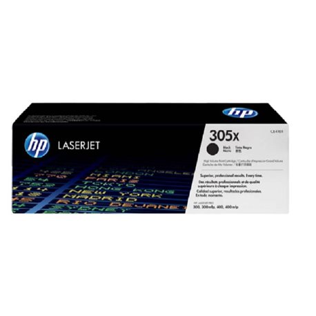 TONER HP 305X CE410X NEGRO LASERJET PRO M451/M475 ALTO RENDIMIENTO (4 000 PAG)