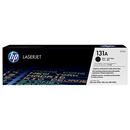 TONER HP 131A CF210A NEGRO LASERJET M276nw/M251nw (1 600 PAG)
