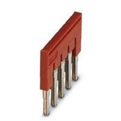 PUENTE ENCHUFABLE- PHOENIX CONTACT - PASO 6,2 MM, ANCHURA 29,3 MM, NUMERO DE POLOS 5, COLOR ROJO- ORDEN MINIMA 50 PZ