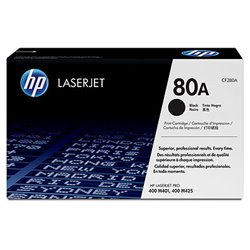 TONER HP 80A CF280A NEGRO LASERJET PRO M401/M425 (2 700 PAG)