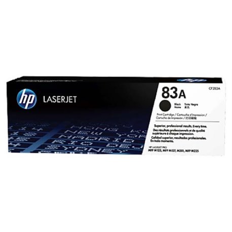 TONER HP 83A CF283A NEGRO LASERJET M201dw/M125a/M127fn (1 500 PAG)