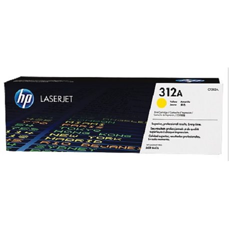 TONER HP 312A CF382A AMARILLO LASERJET PRO M476dw/M476nw (2 700 PAG)