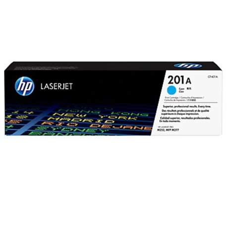 TONER HP 201A CF401A (OPEN BOX) CYAN LASERJET PRO M252Dw/M277Dw (1 400 PAG) OPEN BOX