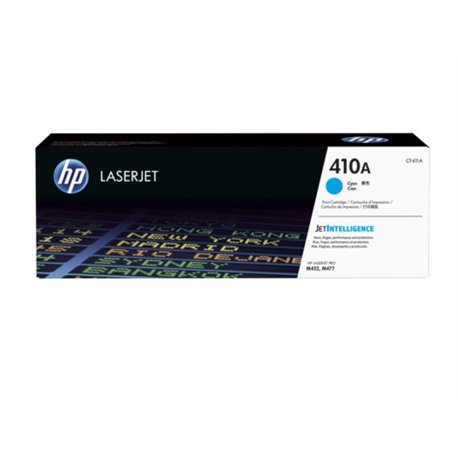 TONER HP 410A CF411A CYAN LASERJET M452dn/M452nw/M477fdn/M477fdw/M477fnw (2 300 PAGS)