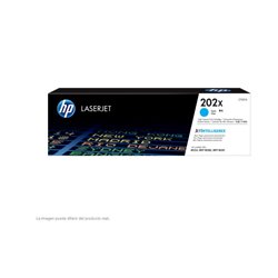 TONER HP 202X CF501X CYAN LASERJET PRO M254Dw/M281fdw ALTO RENDIMIENTO (2 500 PAG)
