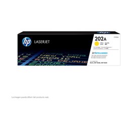 TONER HP 202A CF502A AMARILLO LASERJET PRO M254dw/M281fdw (1 300 PAG)