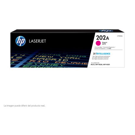 TONER HP 202A CF503A MAGENTA LASERJET PRO M254dw/M281fdw (1 300 PAG)
