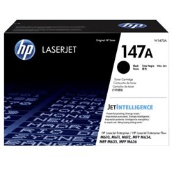 TONER HP 147A W1470A NEGRO LASERJET M610dn / M611dn / M612dn (15 000 PAG)