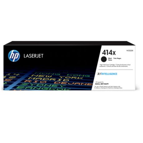 TONER HP 414X W2020X NEGRO LASERJET M454 (7 500 PAG)