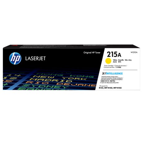 TONER HP 215A W2312A AMARILLO LASERJET PRO M155A  M155NW  M182NW  M183FW
