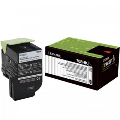 TONER LEXMARK 70C8HK0 NEGRO ALTO RENDIMIENTO CS310/CS310dn/CS410/CS510de (4 000 PAG).