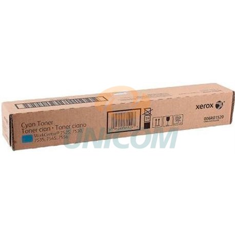 TONER XEROX 006R01520 CIAN WC 7525/7530/7535/7545/7556 (15 000 PAG)