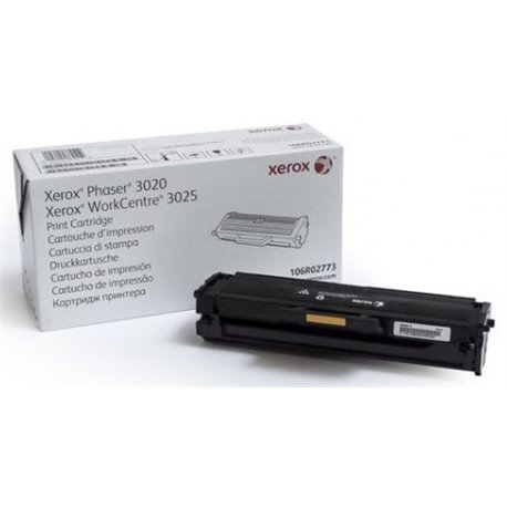 TONER XEROX 106R02773 NEGRO 3020/3025 (1 500 PAG)