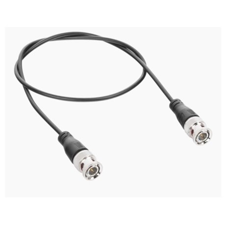 CABLE COAXIAL EPCOM ARMADO CON CONECTOR BNC (VIDEO) / LONGITUD DE 0.6MTS OPTIMIZADO PARA CAMARAS 4K  USO INTERIOR