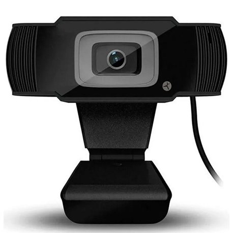 CAMARA WEB TECHZONE RESOLUCION 720P C/MICROF ALAMBRICA USB Y 3.5MM